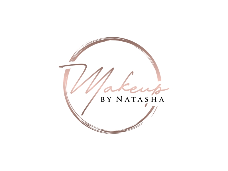 Makeup by Natasha logo design by GassPoll