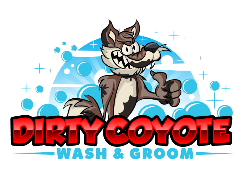 WASH N’ GO   Vip Pet Salon logo design by ElonStark