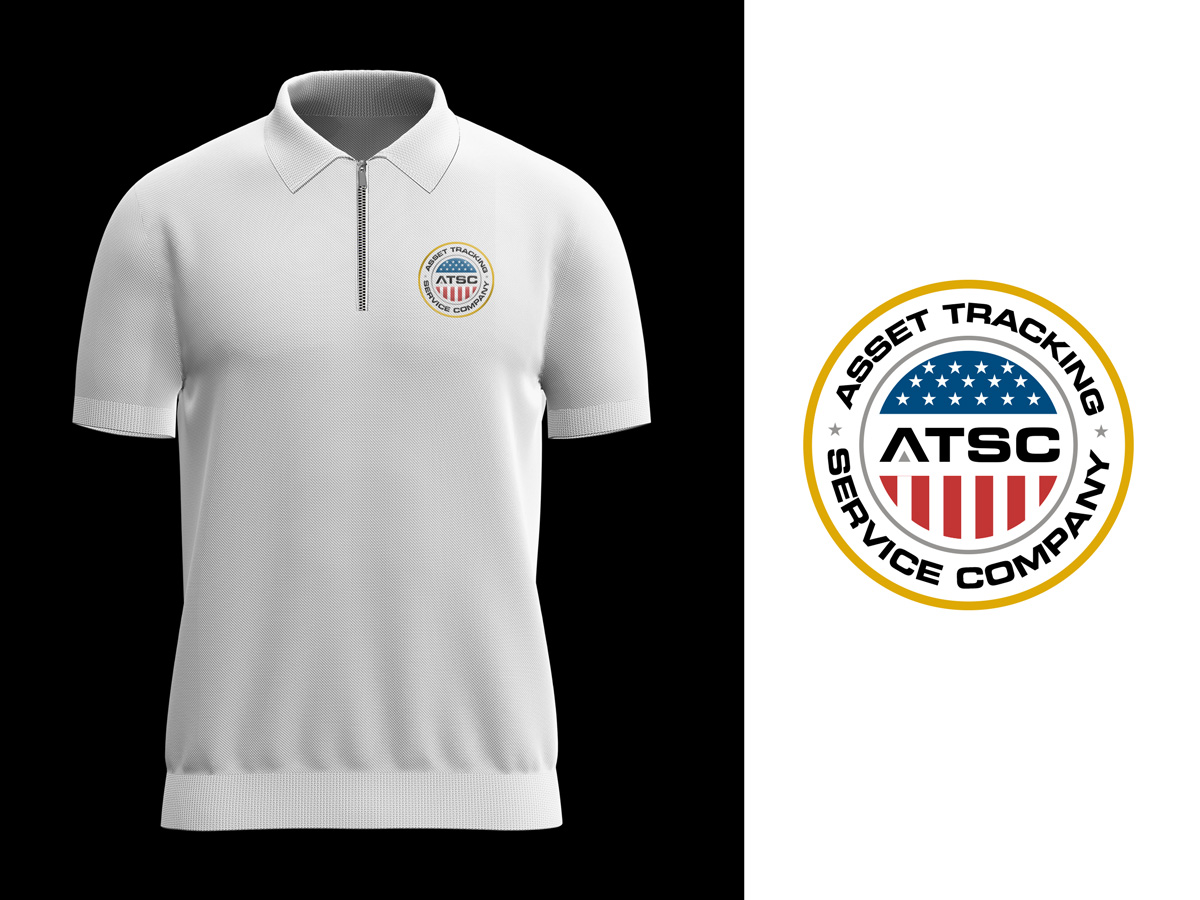 This is going to be a round badge type patch that goes on a shirt.  ATSC (Asset Tracking Service Company) logo design by yondi