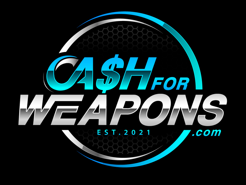 CashforWeapons.com logo design by DreamLogoDesign