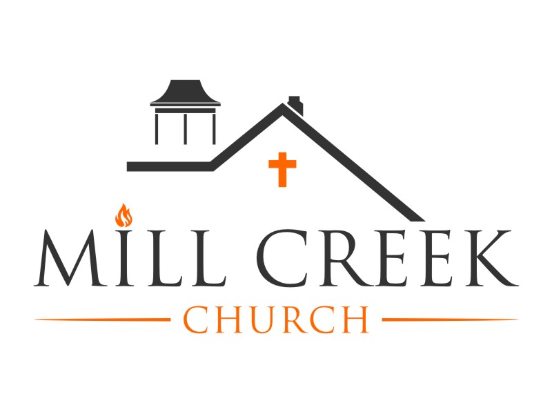 Mill Creek Church logo design by lintinganarto