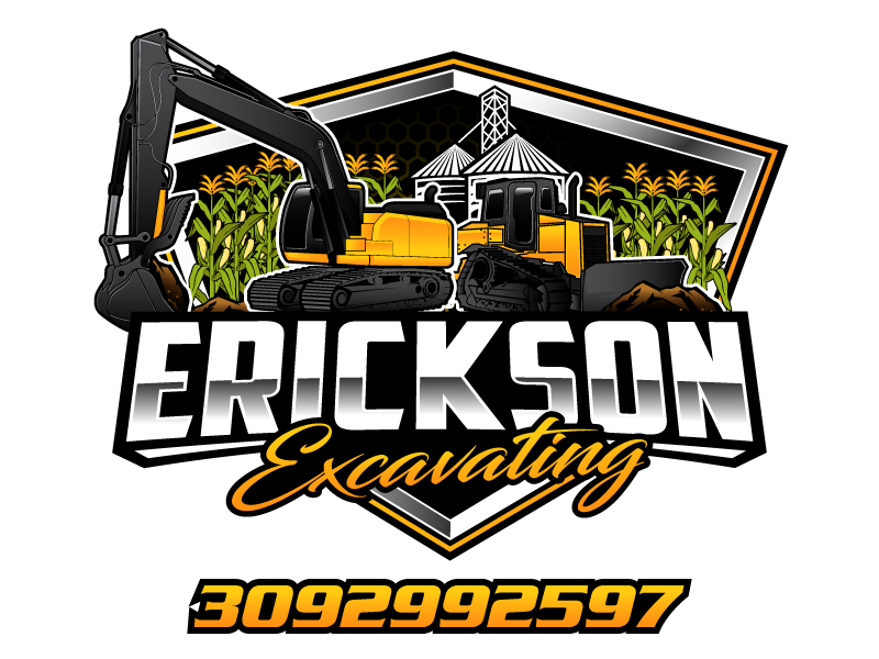 Erickson Excavating logo design by daywalker
