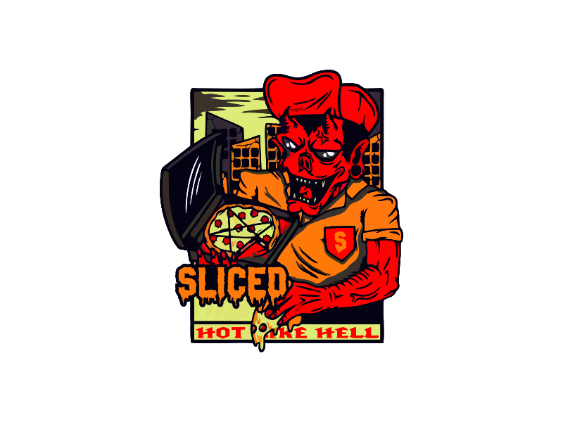 SLICED logo design by Latif