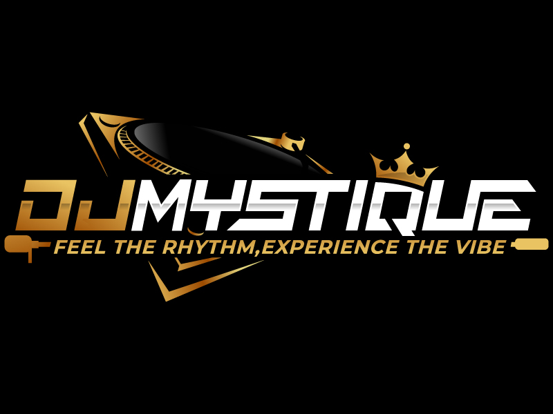 DJMYSTIQUE logo design by sanworks