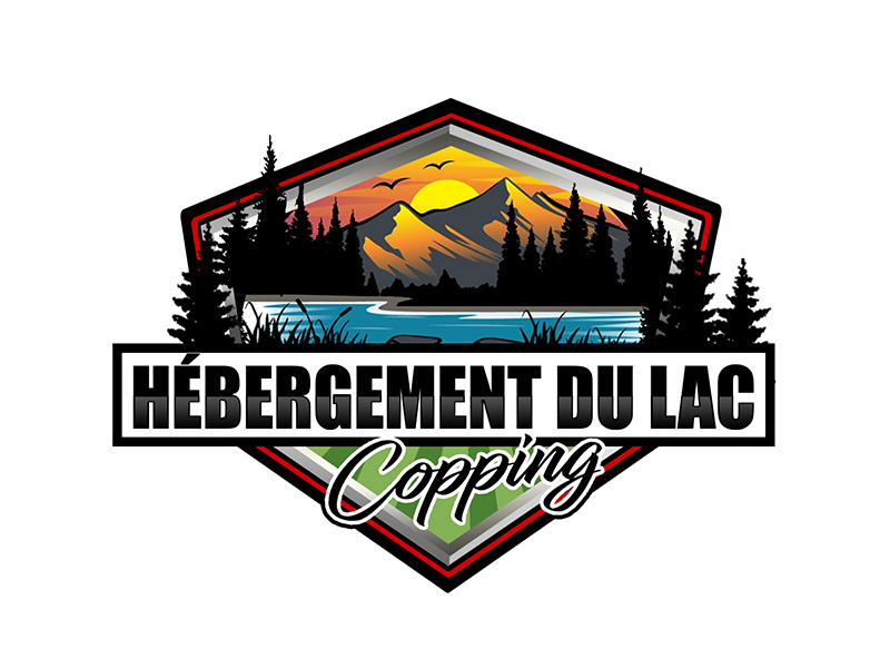 Hébergement du Lac Copping and Camping et Hébergement du Lac Copping logo design by PrimalGraphics