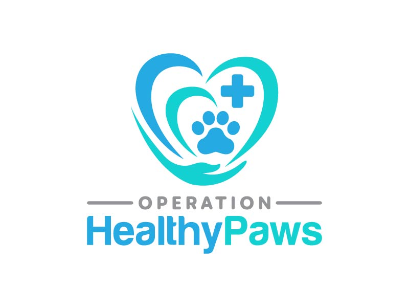 Operation Healthy Paws logo design by Andri