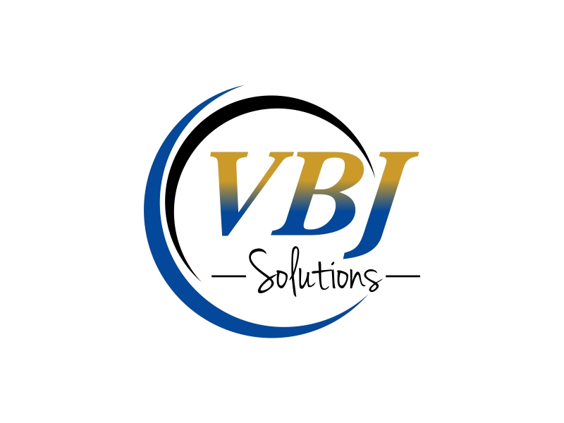 VBJ Solutions logo design by luckyprasetyo