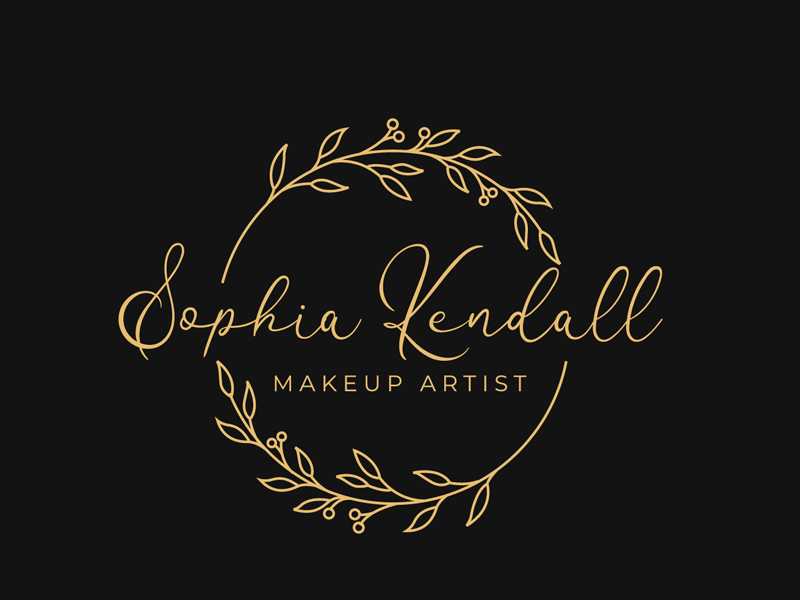 Sophia Kendall Makeup Artist logo design by DreamLogoDesign