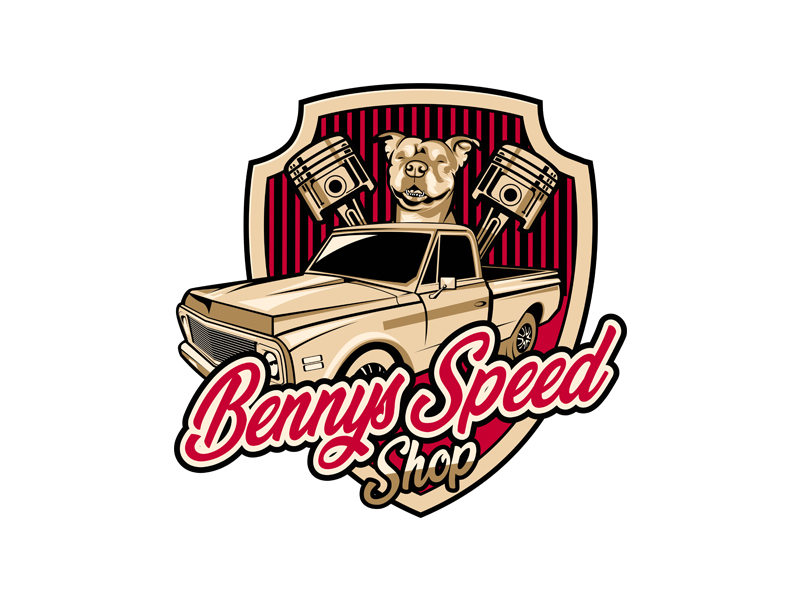 Bennys Speed Shop logo design by Yulioart