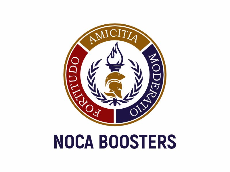 NOCA Boosters logo design by Girly