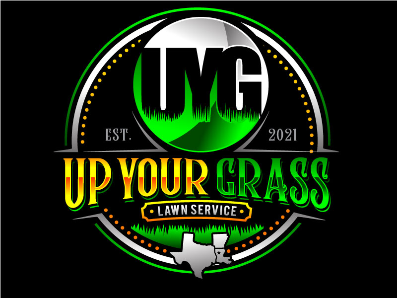 UYG - Up Your Grass Lawn Service logo design by REDCROW