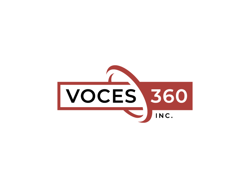 VOCES 360 Inc. logo design by akilis13