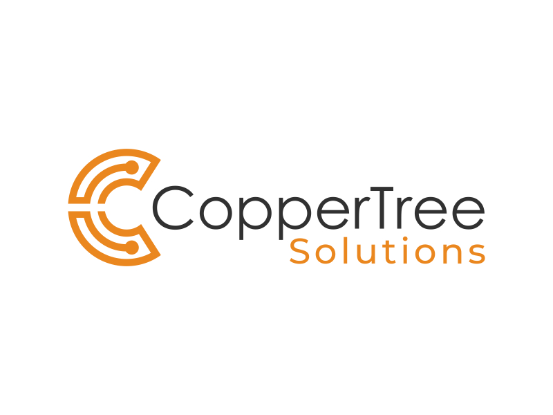 CopperTree Solutions logo design by maseru