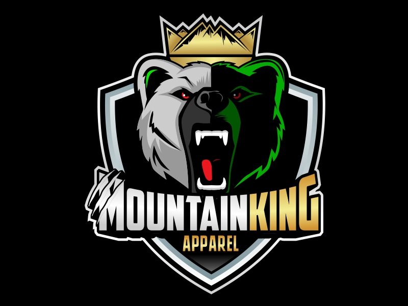Mountain King Apparel logo design by rizuki