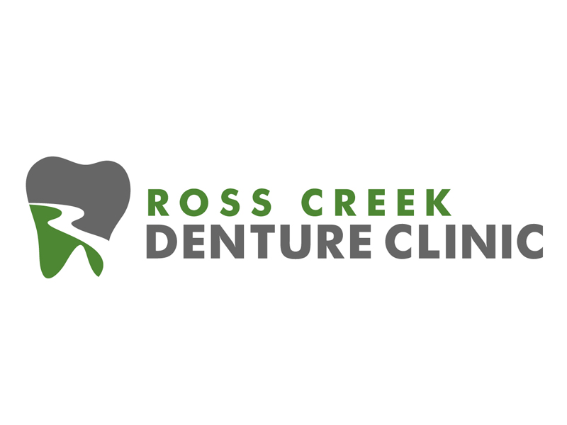 Ross Creek Denture Clinic logo design by DreamLogoDesign