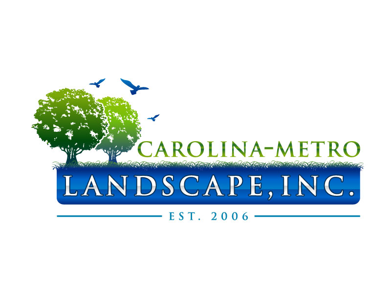 Carolina-Metro Landscape, Inc. logo design by aryamaity