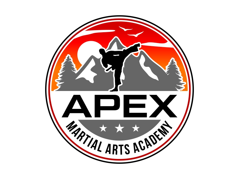 Apex Martial Arts Academy logo design by ingepro