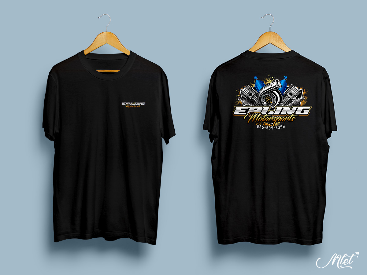 Epling Motorsports logo design by mletus