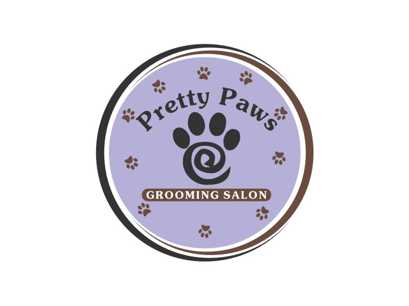 Pretty Paws logo design by johana