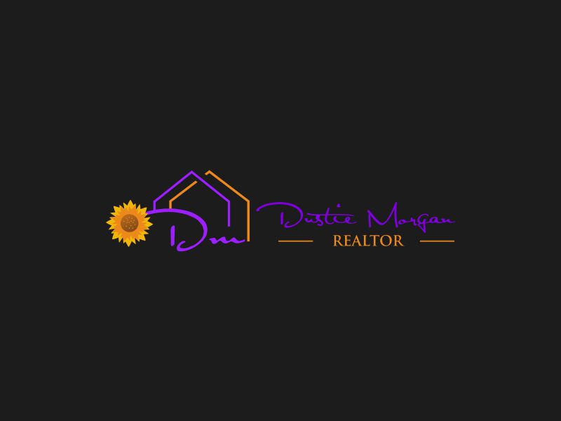 Dustie Morgan - Realtor logo design by paseo