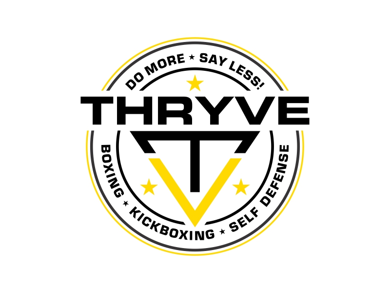 THRYVE: Boxing - Kickboxing - Self Defense logo design by ingepro