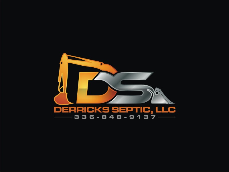 Derricks Septic, LLC logo design by josephira