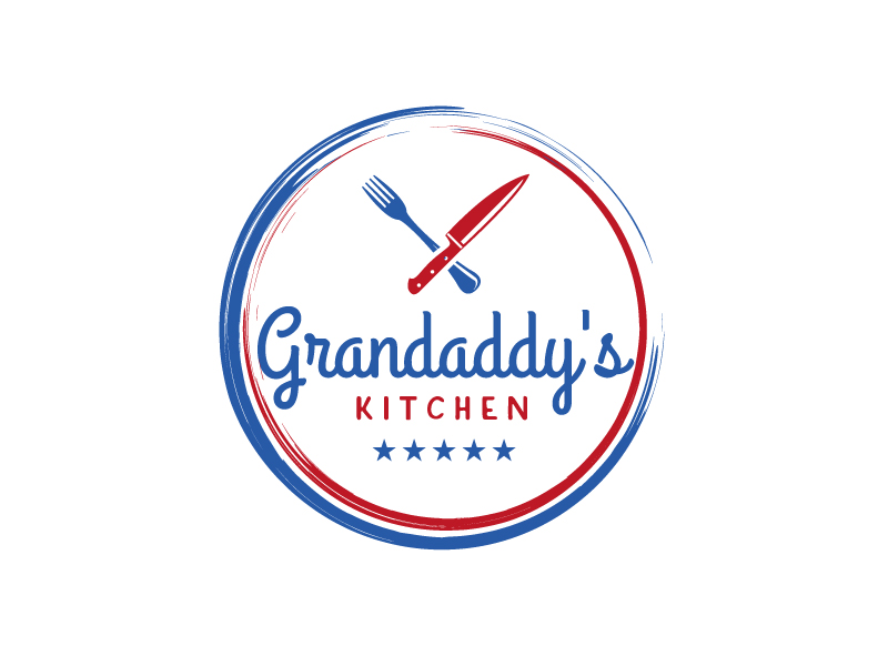 Grandaddy's Kitchen logo design by Koushik