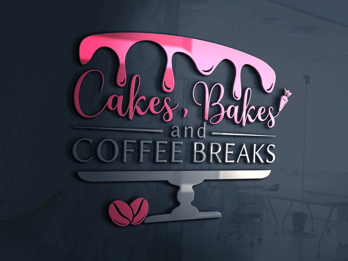 Cakes, Bakes, and Coffee Breaks logo design by ingepro