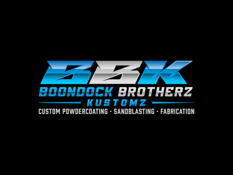 Boondock Brotherz Kustomz logo design by akilis13