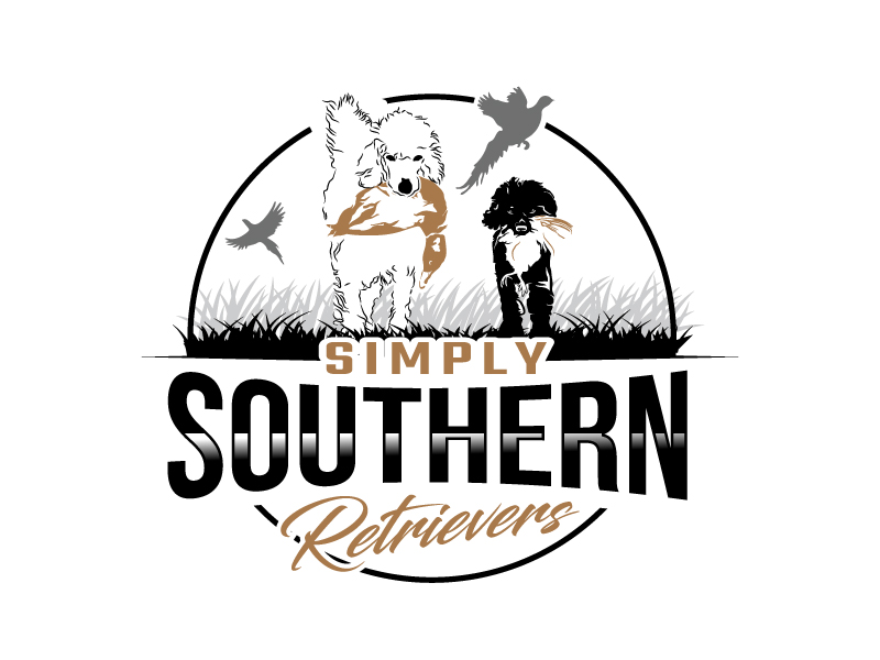 Simply Southern Retrievers, LLC logo design by Bhaskar Shil