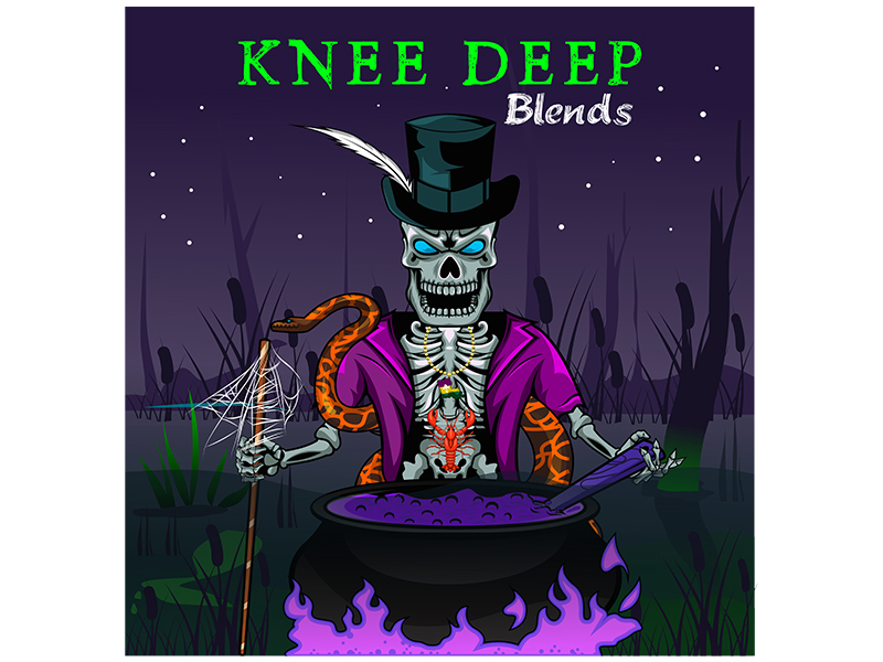 Knee Deep Blends logo design by Yulioart