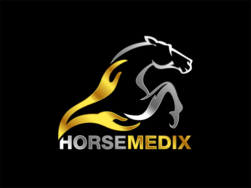HORSEMEDIX logo design by VhienceFX