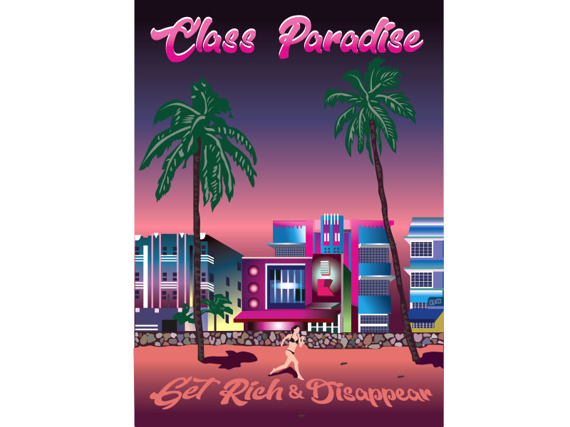 Class Paradise: Higher Living logo design by bluespix