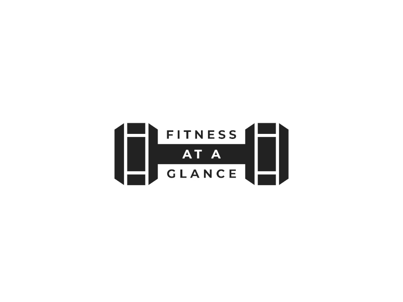 Fitness At A Glance logo design by planoLOGO