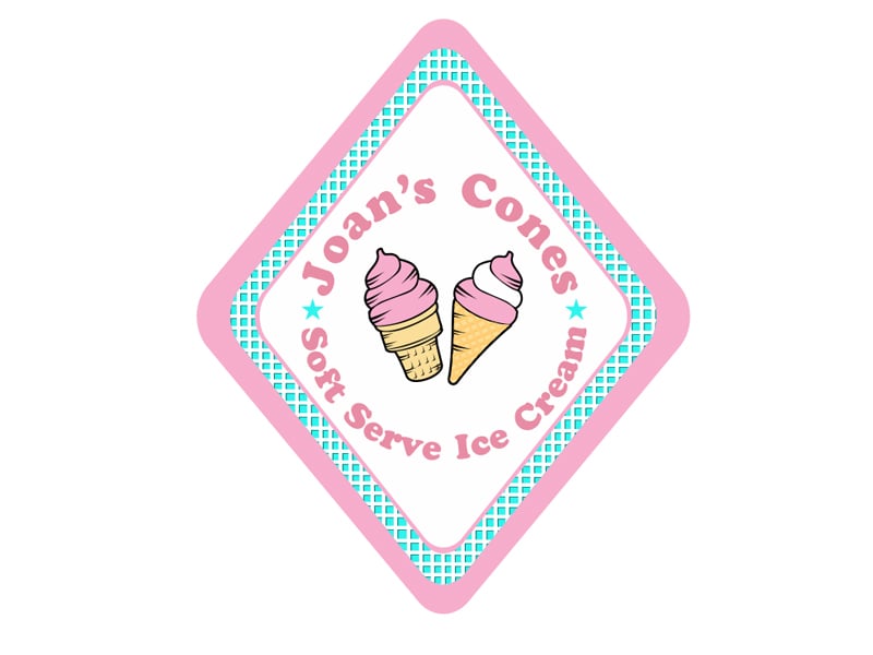 Joan’s Cones logo design by creativemind01