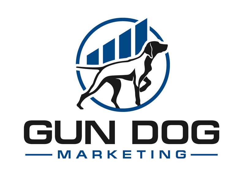 Gun Dog Marketing logo design by DreamLogoDesign