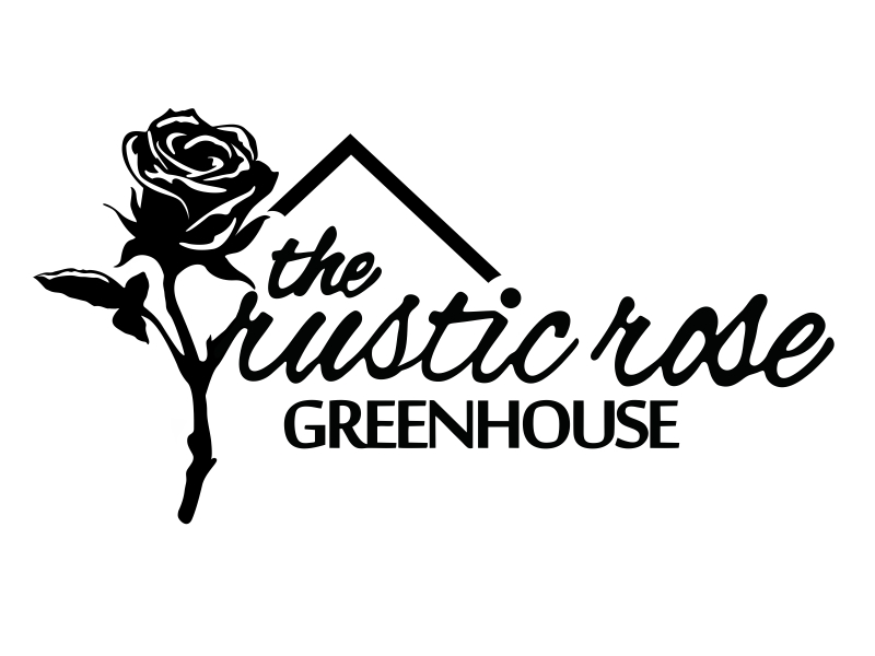 The Rustic Rose Greenhouse logo design by veron