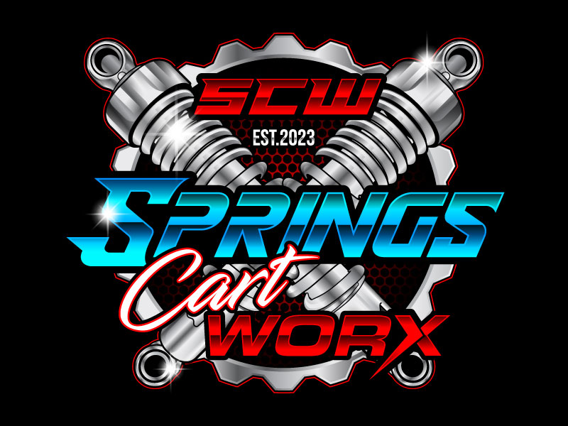 Springs Cart Worx logo design by LogoQueen