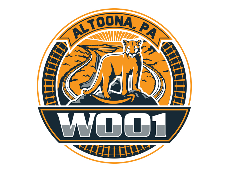WOO1 logo design by ZedArts
