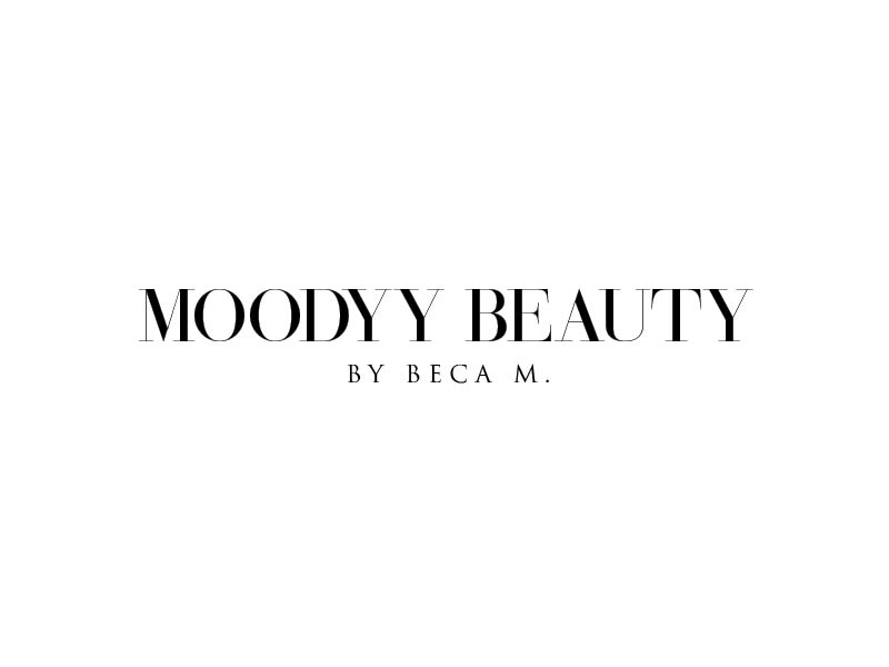 Moodyy beauty by Beca Martinez logo design by usef44