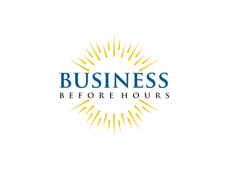 Business Before Hours logo design by R-art