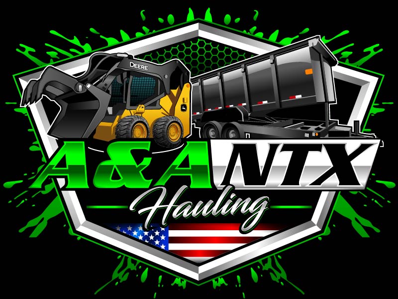A & A NTX Hauling logo design by axel182