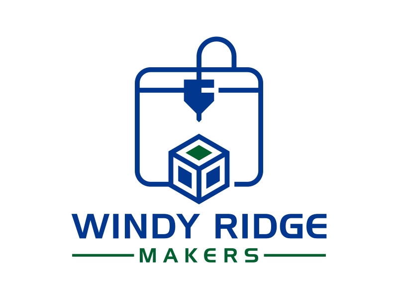 Windy Ridge Makers logo design by huma