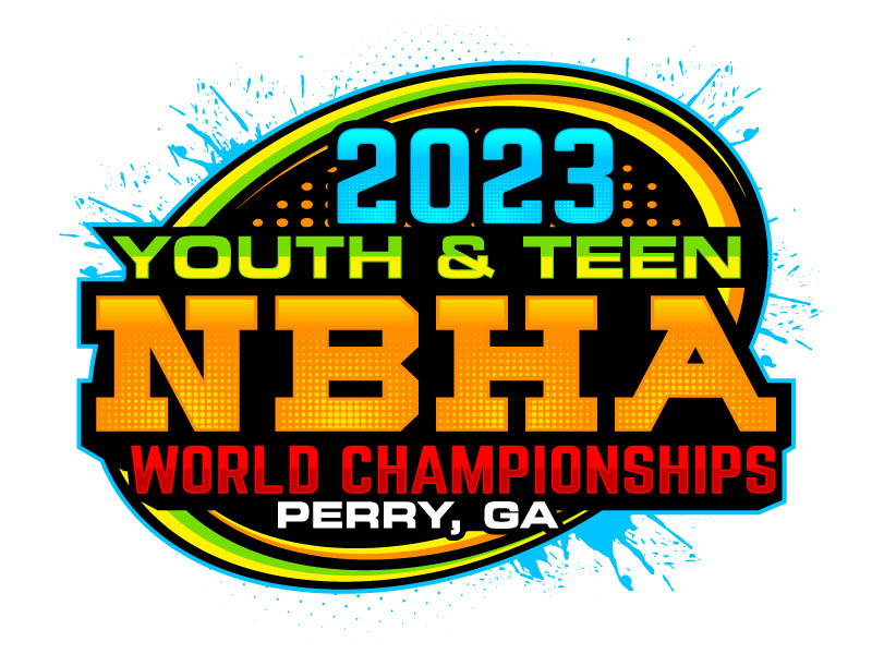 2023 NBHA Youth & Teen World Championships logo design by LogoQueen