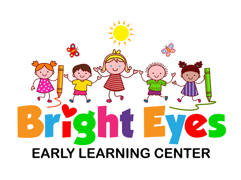 Bright Eyes Learning Center logo design by MAXR