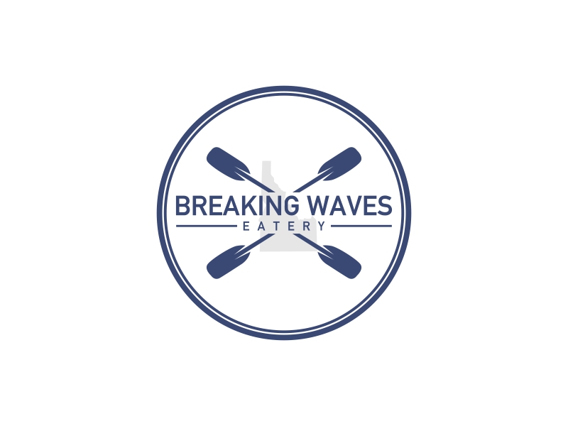 Breaking Waves Eatery logo design by luckyprasetyo