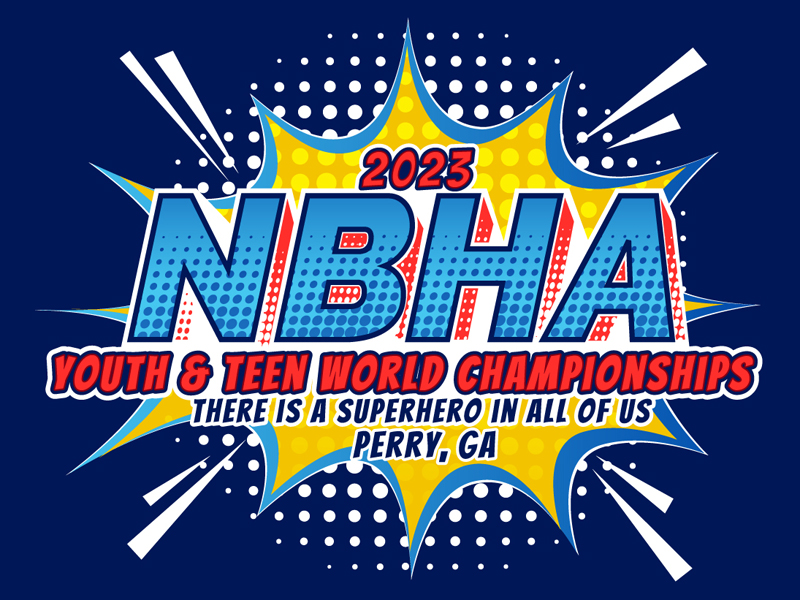2023 NBHA Youth & Teen World Championships logo design by DreamLogoDesign