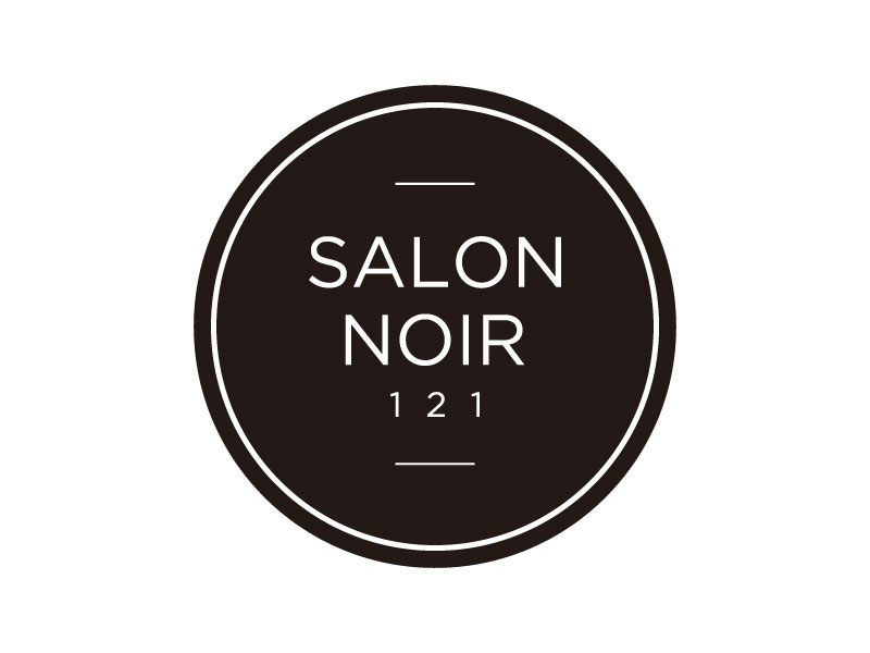 Salon noir 121 logo design by sndezzo