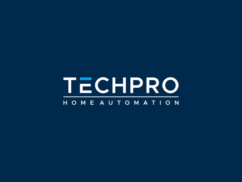 TechPro Home Automation logo design by Franky.