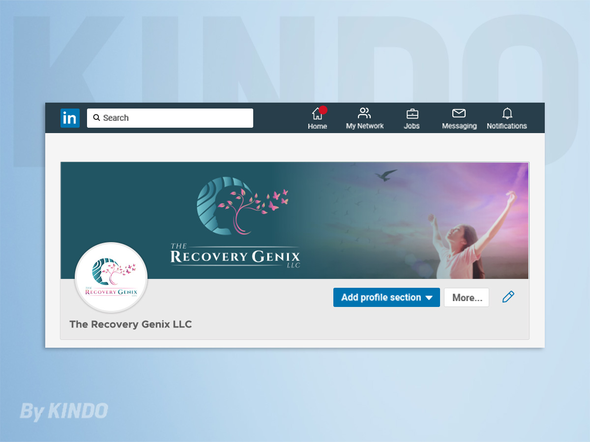The Recovery Genix LLC logo design by Kindo